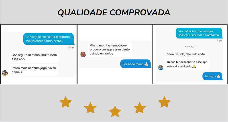 Depoimentos de clientes - Qualidade Comprovada